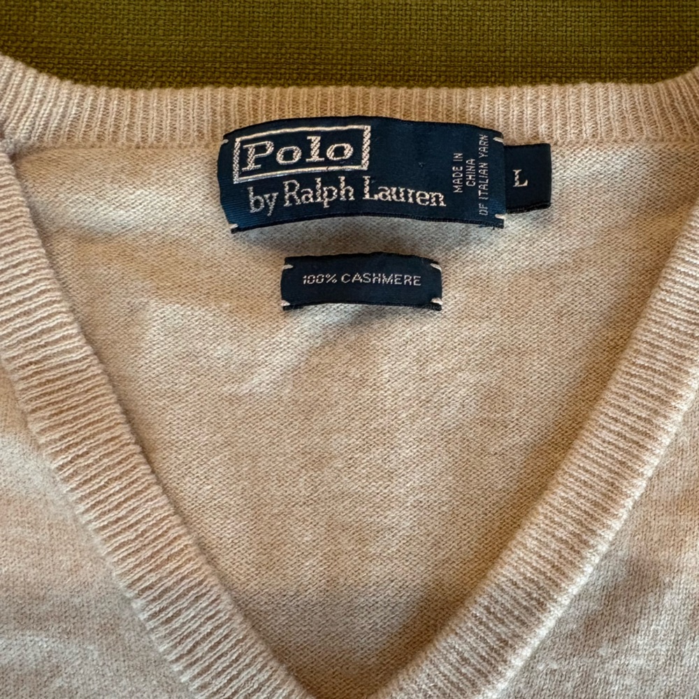 Ralph Lauren Polo 100% Italian Cashmere Sweater - Picture 3 of 6